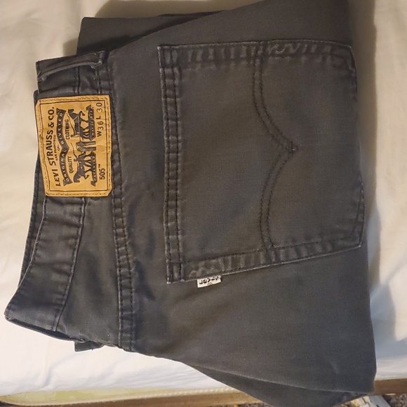 Levi's 505 Straight leg Jeans Men's Size 36 x 30 - Picture 5 of 7